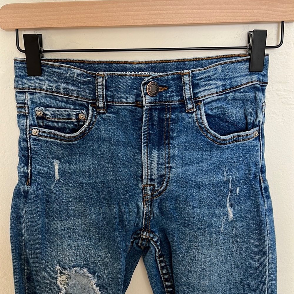 Zara skinny stretch denim jeans size 10